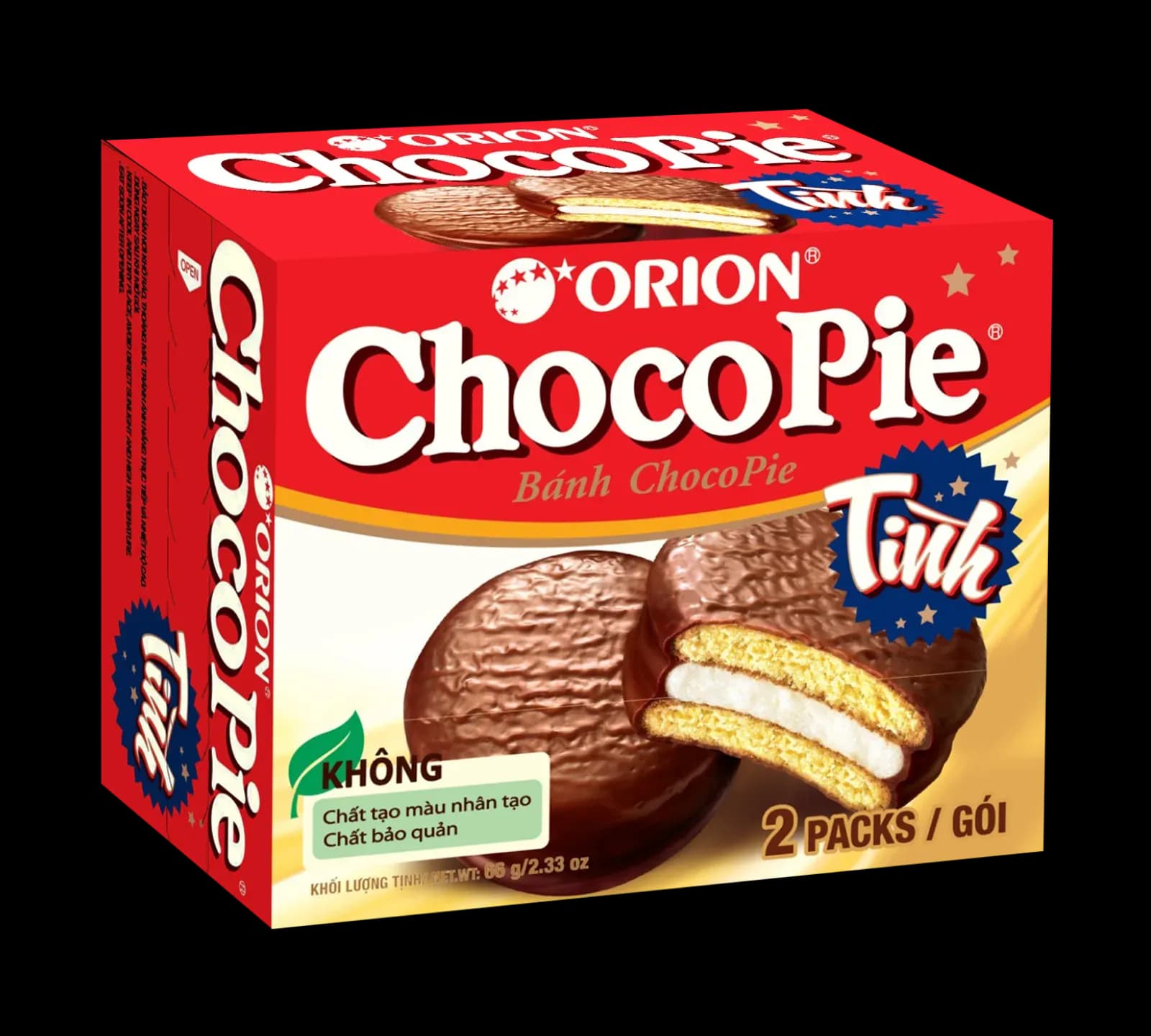 Bánh Chocopie Orion (hộp 72,6g 2P)